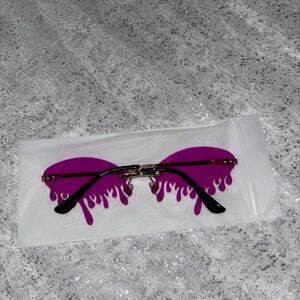 Purple Drip Sunglasses